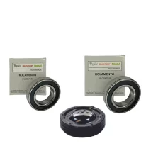 2 Rolamentos 6006 2RS Brastemp Consul Original e Retentor Sabó