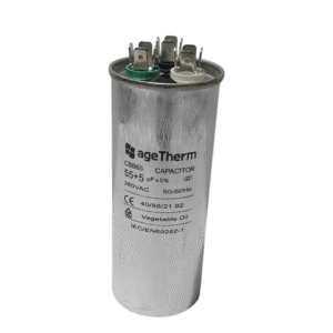 Capacitor Duplo 50+5 380v para Ar Condicionado