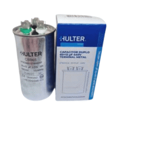 Capacitor Duplo 60 + 12 Uf - 440v