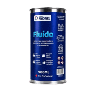 Fluido Limpeza substitui 141b Para Ar Condicionado 900ml Refrigeração